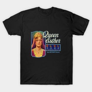 Queen Esther Brand Oranges Vintage Label T-Shirt